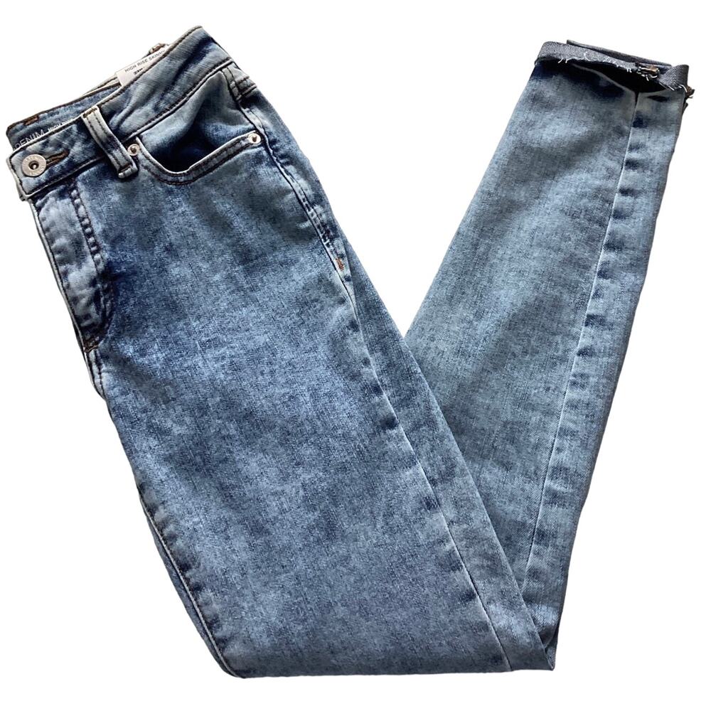 INC Denim Womens High-Rise Core Denim Skinny Jeans Size 0/25